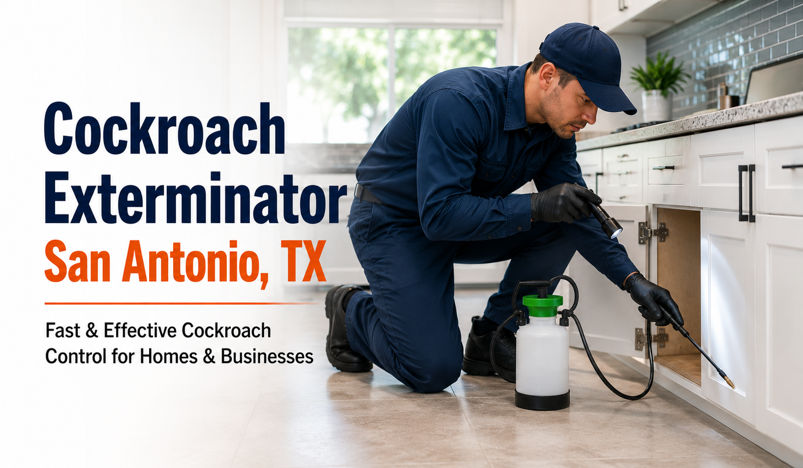 Cockroach Exterminator San Antonio TX